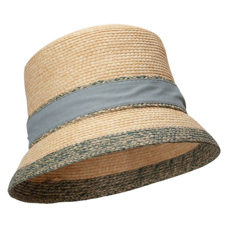 Woman's paper braid Bucket Hat