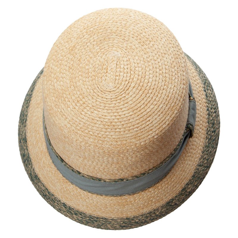 Woman's paper braid Bucket Hat