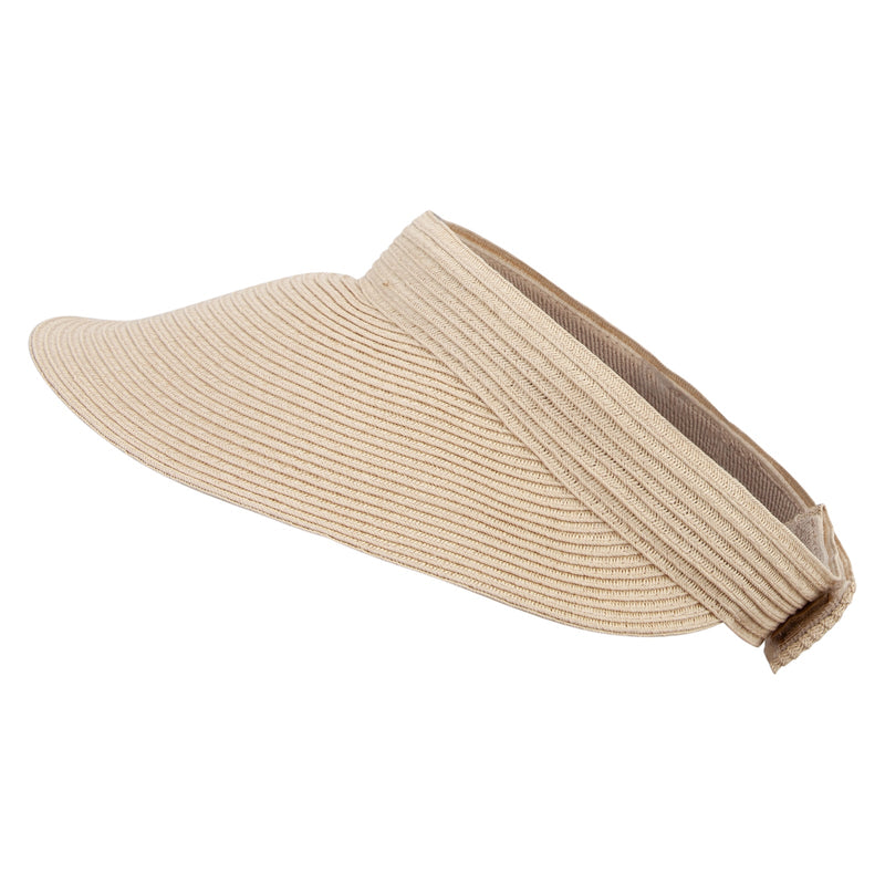 Women's 4.5 Wide Brim Velcro Strap Visor