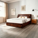 10" Tea Memory Foam Mattress In Box, Fiberglass Free by HouseOfZazla