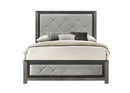 Jehoram Queen Bed Gray by HouseOfZazla