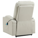 Macklin - Power Lift Massage Recliner With Heat And Dual Cupholders
