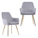 Modern Mid Back Dining Chairs by HouseOfZazla
