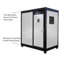 Portable Toilet Cabin - Outdoor Shower Room with Shower, Lights, Sink, and Ventilation Fan by HouseOfZazla