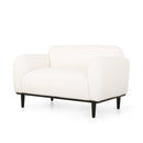 Bouclé Fabric Loveseat Sofa - 50 Inch by HouseOfZazla