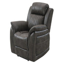 Steban - Glider Recliner - Gray by HouseOfZazla