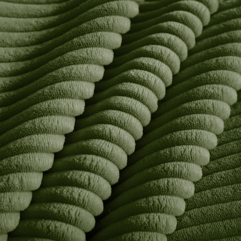 Ottoman Corduroy - Green, photo 2 of 7