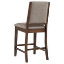 Allen - Upholstered Counter Chair (Set of 2) - Oak by HouseOfZazla