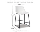 Centiar - Upholstered Barstool (Set of 2) by Unique Piece Furniture
