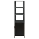 Kenneth - 3 Shelf Radio Weave Accent Cabinet