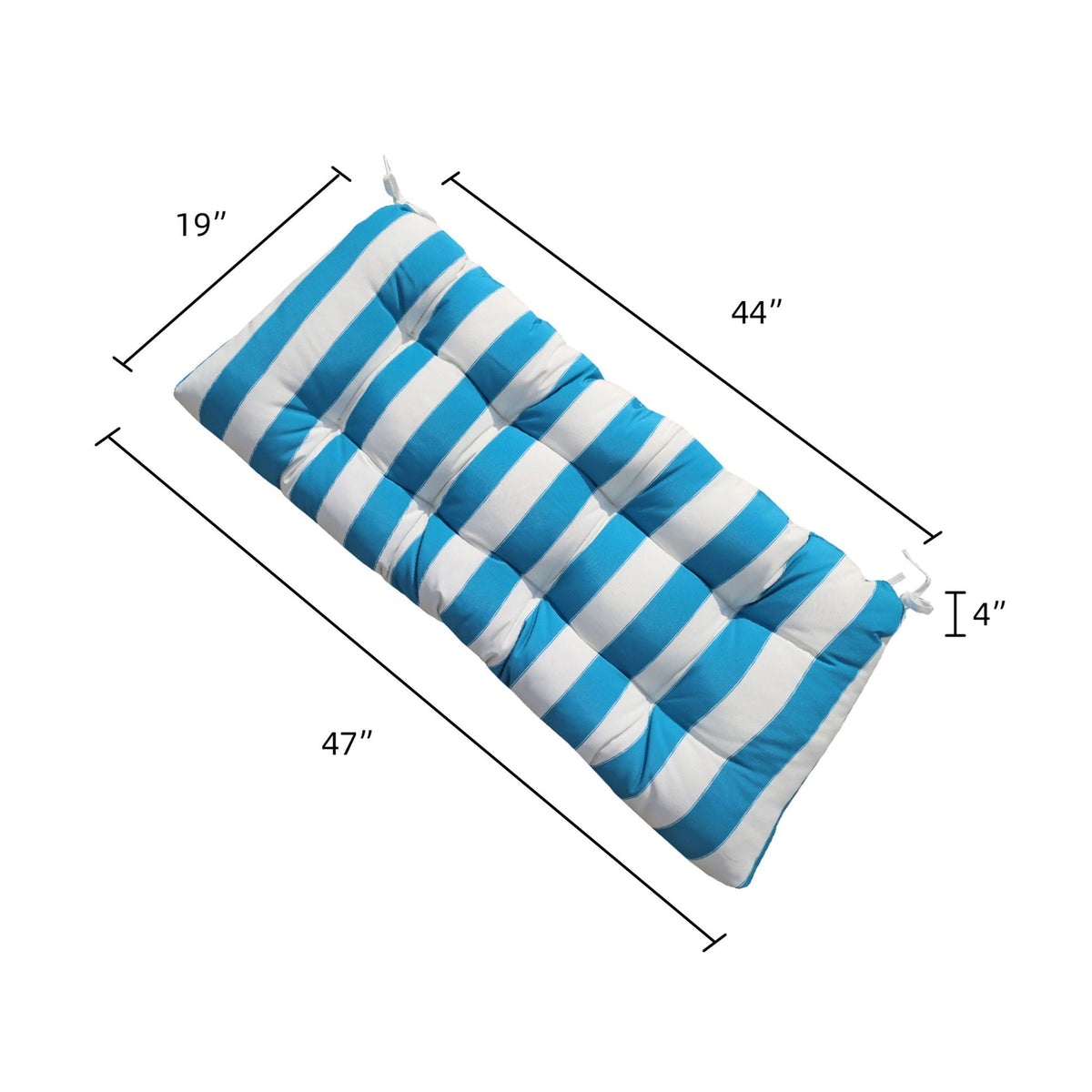 Outdoor Bench Cushions & Weather-Resistant Fabric, photo 12 of 16