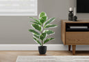 27" Tall Real Touch Artificial Rubber Plant by HouseOfZazla