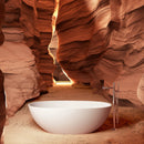 65" Freestanding Solid Surface Bathtub by HouseOfZazla
