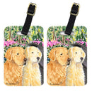 Golden Retriever Luggage Tag