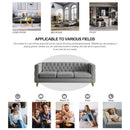 Modern Sofa With Button Tufting, Upholstered Couch For Living Room by HouseOfZazla