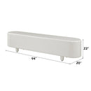 Keely - TV Stand - White High Gloss by Unique Piece Furniture