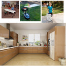 4FT Portable Plastic Folding Table,White