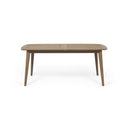 Placidity Outdoor Expandable Dining Table with Slatted Tabletop and Tapered Legs by HouseOfZazla