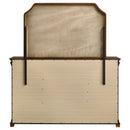 Garland 9-drawer Bedroom Dresser with Mirror Brown Cherry