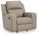 Lavenhorne - Rocker Recliner - Pebble by Unique Piece Furniture