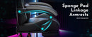 Ergonomic Gaming Chair with Footrest and Lumbar Support