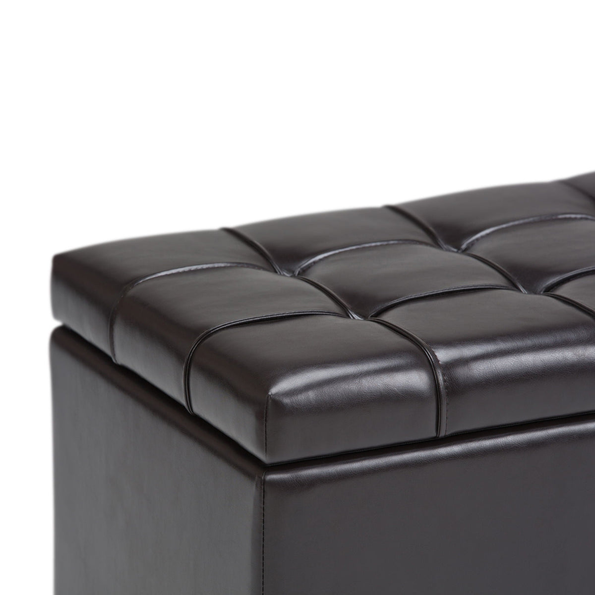 Sienna - Upholstered Storage Ottoman Bench, photo 31 of 40