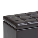 Sienna - Upholstered Storage Ottoman Bench by Unique Piece Furniture