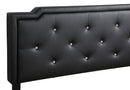 Button Tufted Bed Charming For Cozy Spaces by Unique Piece Furniture