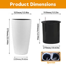 Tall Planters Set With Water Level Monitor And Auto Watering by HouseOfZazla