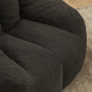 Comfy Bean Bag Chair With Memory Foam Filler, Tufted Soft by Unique Piece Furniture