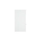 Toy Storage Organizer With Large Drawer And Low Bookshelf For Nursery & Playroom - White by HouseOfZazla