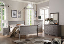 Louis Philippe III - Bed (FB 34"H)