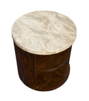 McPherson - Round End Table - Burnt Umber by Unique Piece Furniture