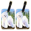 Bichon Frise Luggage Tag