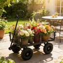 Solid Wheels Garden Cart Wagon by HouseOfZazla
