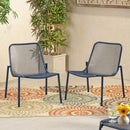 Kincaid Stackable Iron Chair by HouseOfZazla