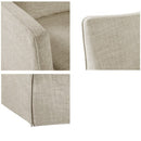 Traditional Design London Skirted Swivel Chair by Unique Piece Furniture