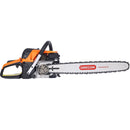 Gasoline Chainsaw 20" 52Cc For Tree And Wood Cutting - Orange