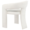 Carlow Upholstered Dining Arm Chair White (Set of 2)