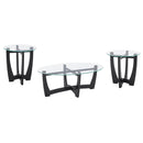 23.5 Inch Round Glass Coffee Table