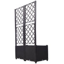 Poly Rattan Garden Planter
