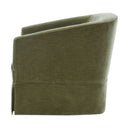 Elm - Skirted Swivel Chair by HouseOfZazla
