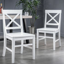 Plethora - Dining Chair With X Shaped Back (Set of 2) by HouseOfZazla