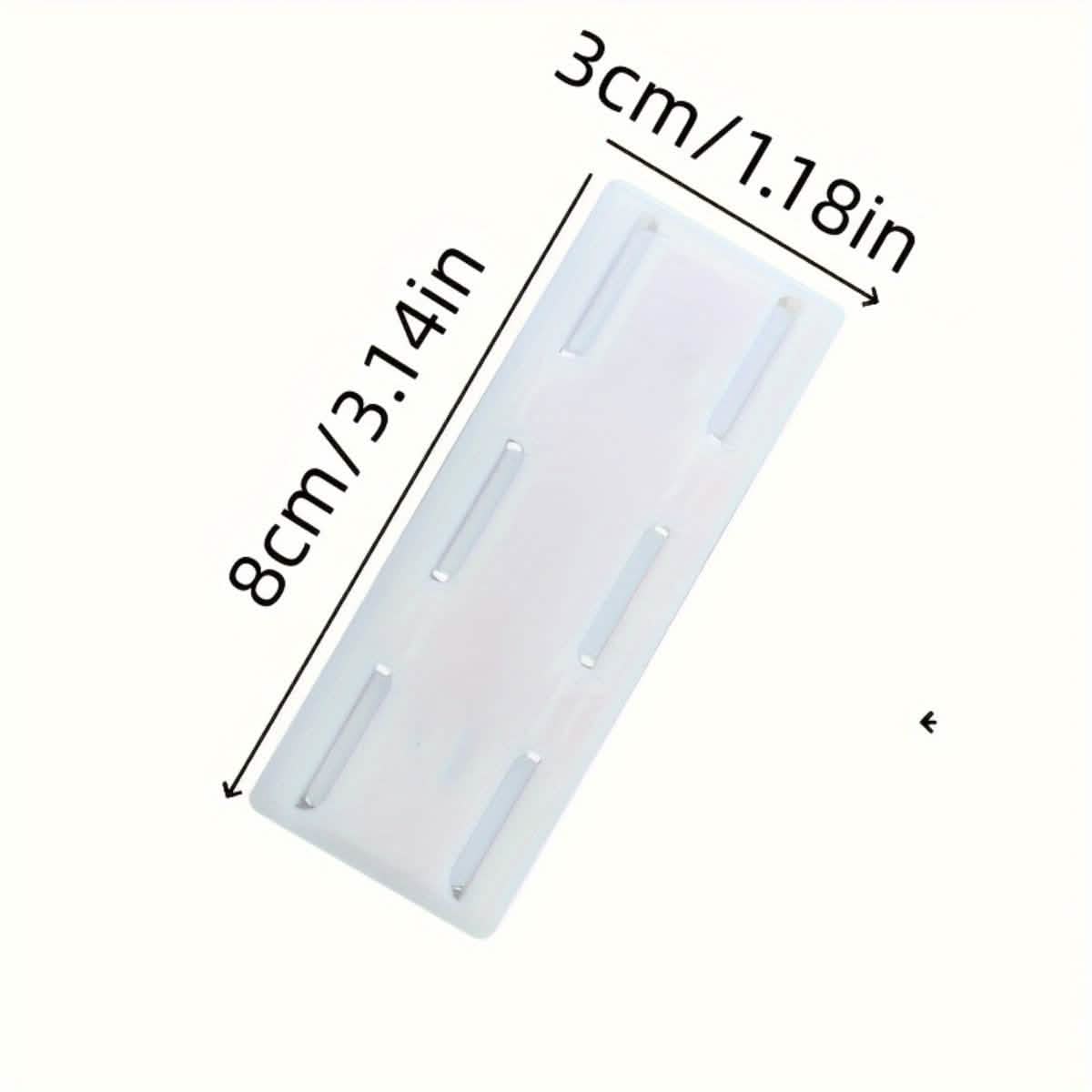 2-Pack Removable Wall Decals – Space-Saving Organizer for Surge Protectors, photo 4 of 5
