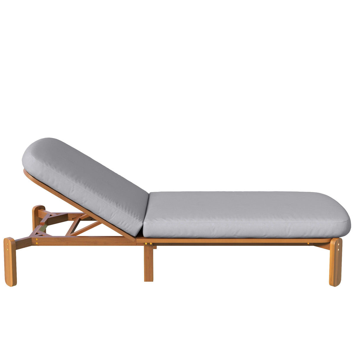Outdoor Chaise Lounge With Adjustable Backrest, photo 30 of 40