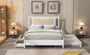 Platform Bed With 2 Big Drawers & Trundle by HouseOfZazla