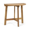 Outdoor Half Round Folding Acacia Wood Bistro Table by HouseOfZazla