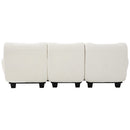 3 Seater Sofa Couch With Curved Armrests by HouseOfZazla