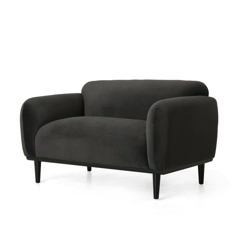 Loveseat Sofa - 50" Dark, photo 10 of 10