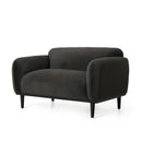 Loveseat Sofa - 50" Dark by HouseOfZazla